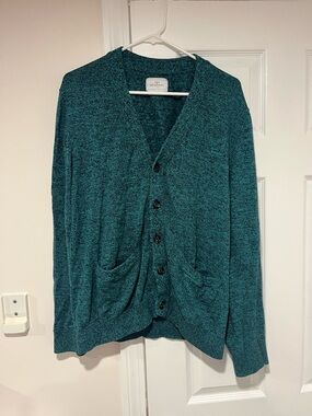 Your neighbors Vintage style Green Grandpa Cardigan